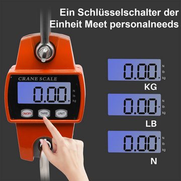 Welikera Kofferwaage Electronic scale, 500kg digital display handheld electronic scale