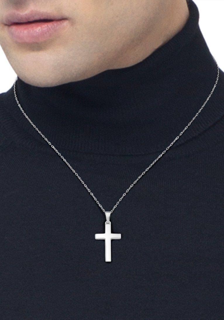 Amor Kettenanhänger Kreuz, Made in Germany