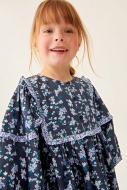 LAURA ASHLEY Volantkleid Laura Ashley Kleid mit Rüschenärmeln (1-tlg)