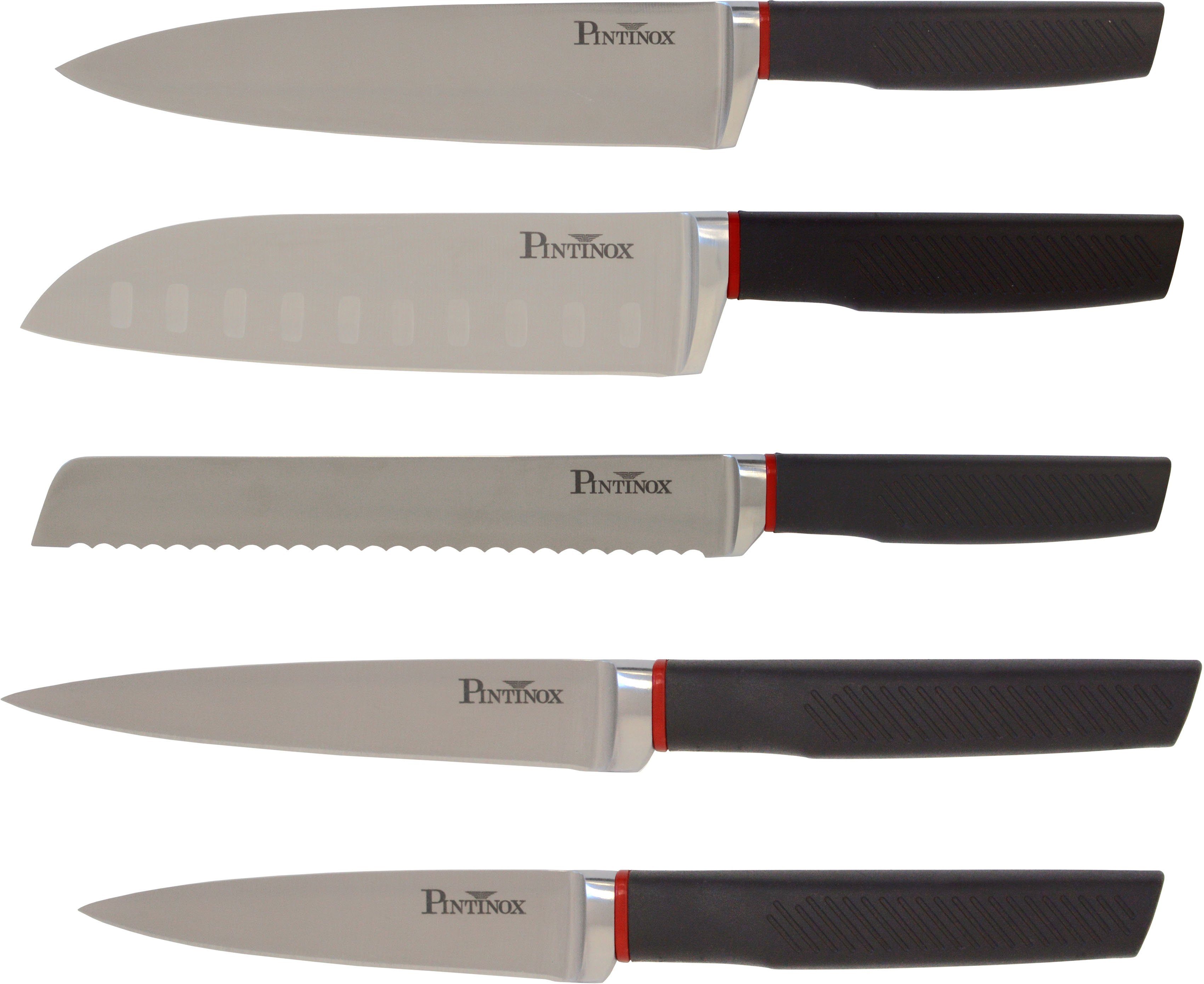 PINTINOX Ножи-Set Living (Set, 5-tlg), Edelstahl, spülmaschinengeeignet