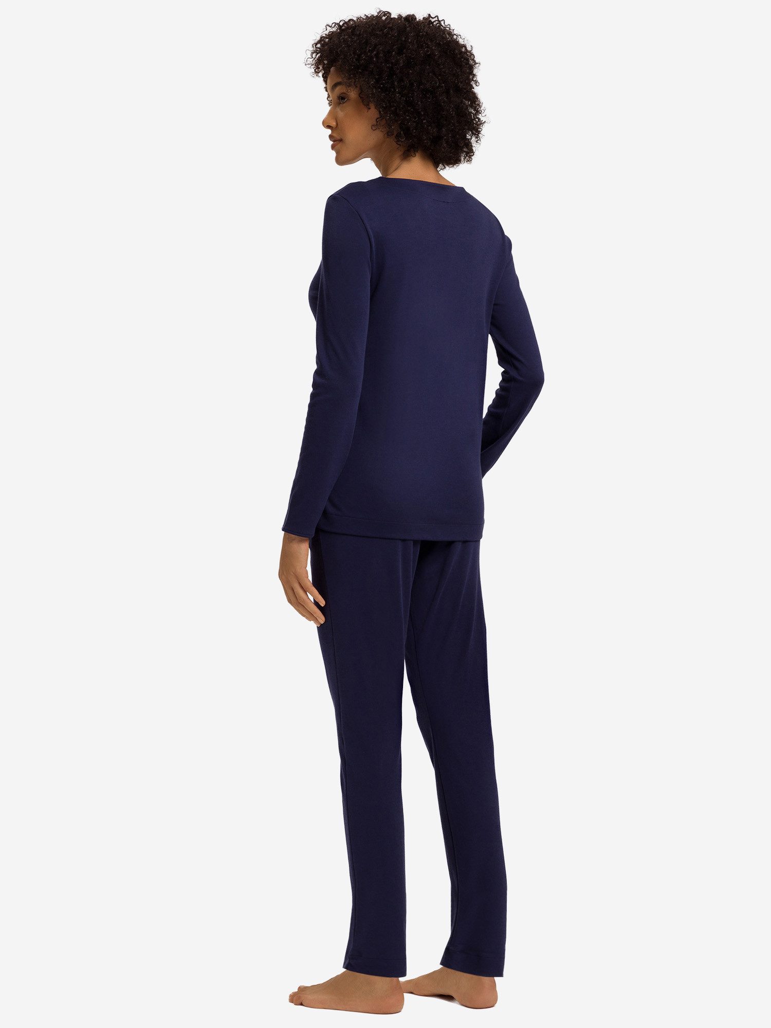 Hanro Pyjama Malena (2 tlg) schlafanzug schlafmode bequem