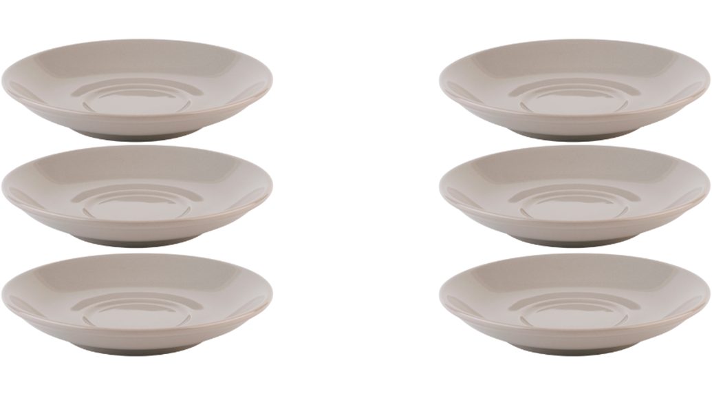 APS Untertasse 6er Set Kaffeeuntertasse -SNUG-, (6 St), hochwertig verarbeitetes Material