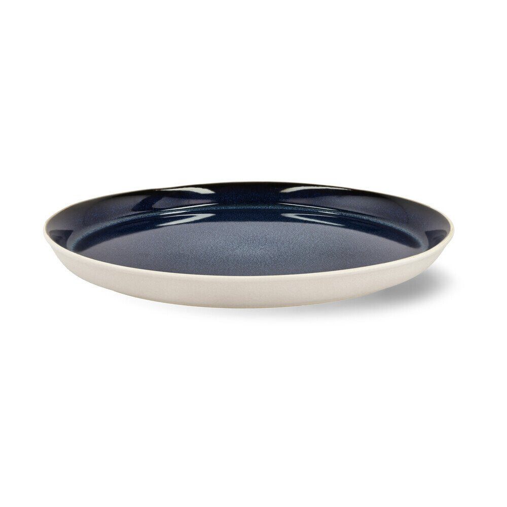 Bitz Speiseteller Gastro Teller weiß/dunkelblau 27cm, Essteller