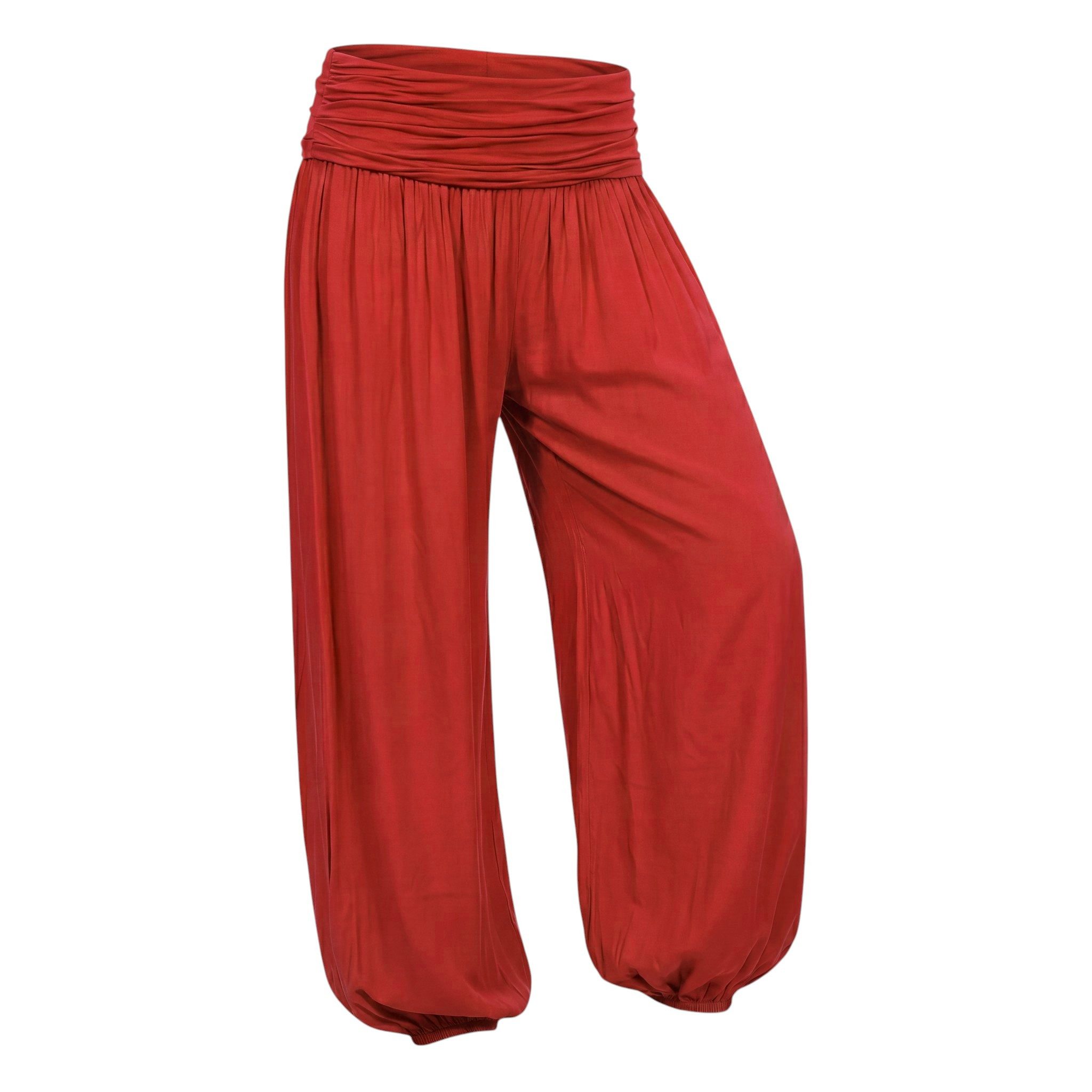 OriginalYou Haremshose Pluderhose sommerlich leichte Yogahose luftige Sommerhose luftig & leicht, viele unifarben, hautfreundlicher Tuchstoff