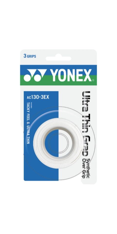 Yonex Tennissaite YONEX Ultra Thin Grap Overgrips 3er-Pack