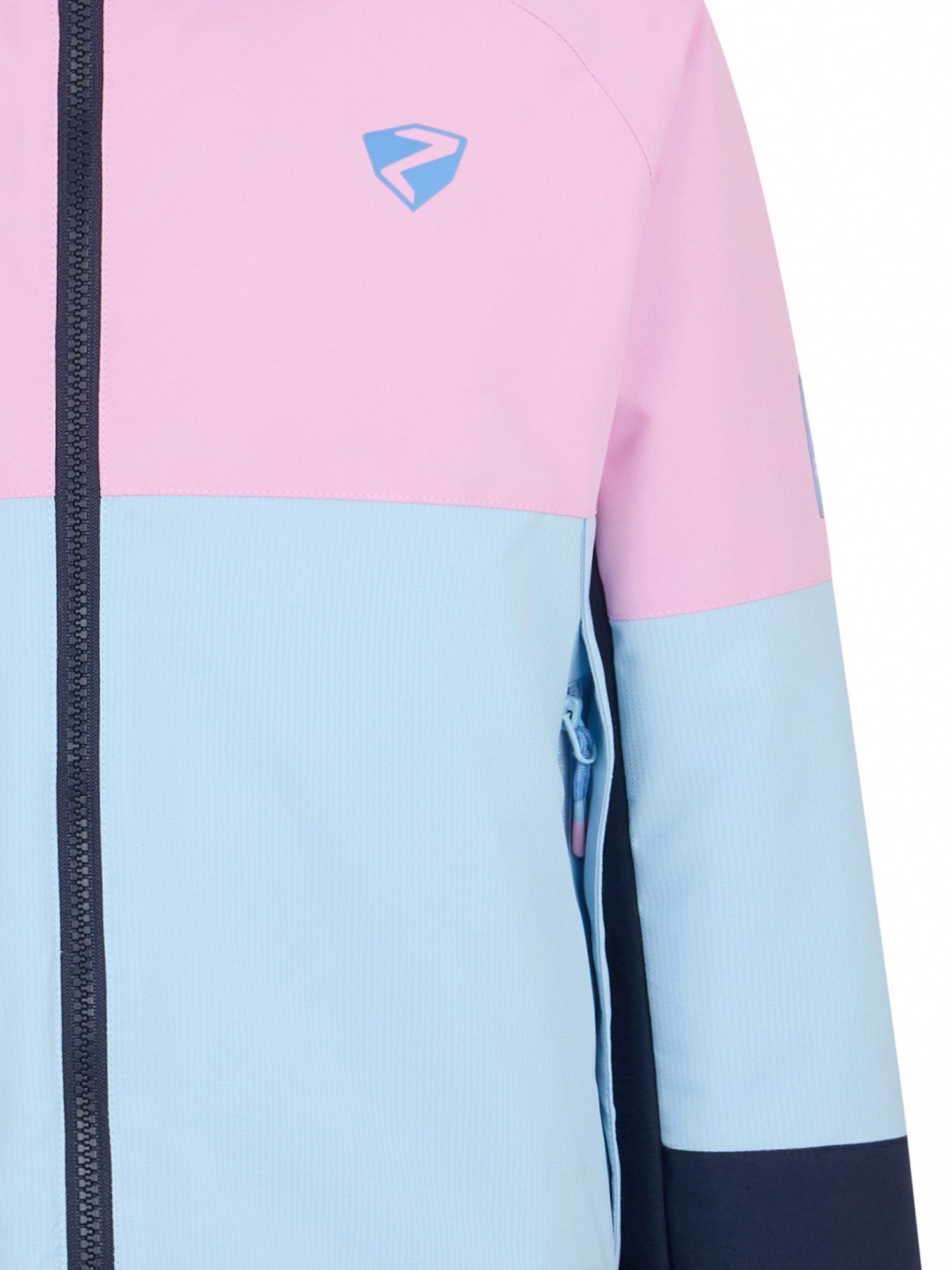 Ziener Skijacke ARTIKO-Z AQUASHIELD® JUNIOR wasser- u. winddicht, atmungsaktiv, warm, reflektierende Elemente – Bild 3 von 3