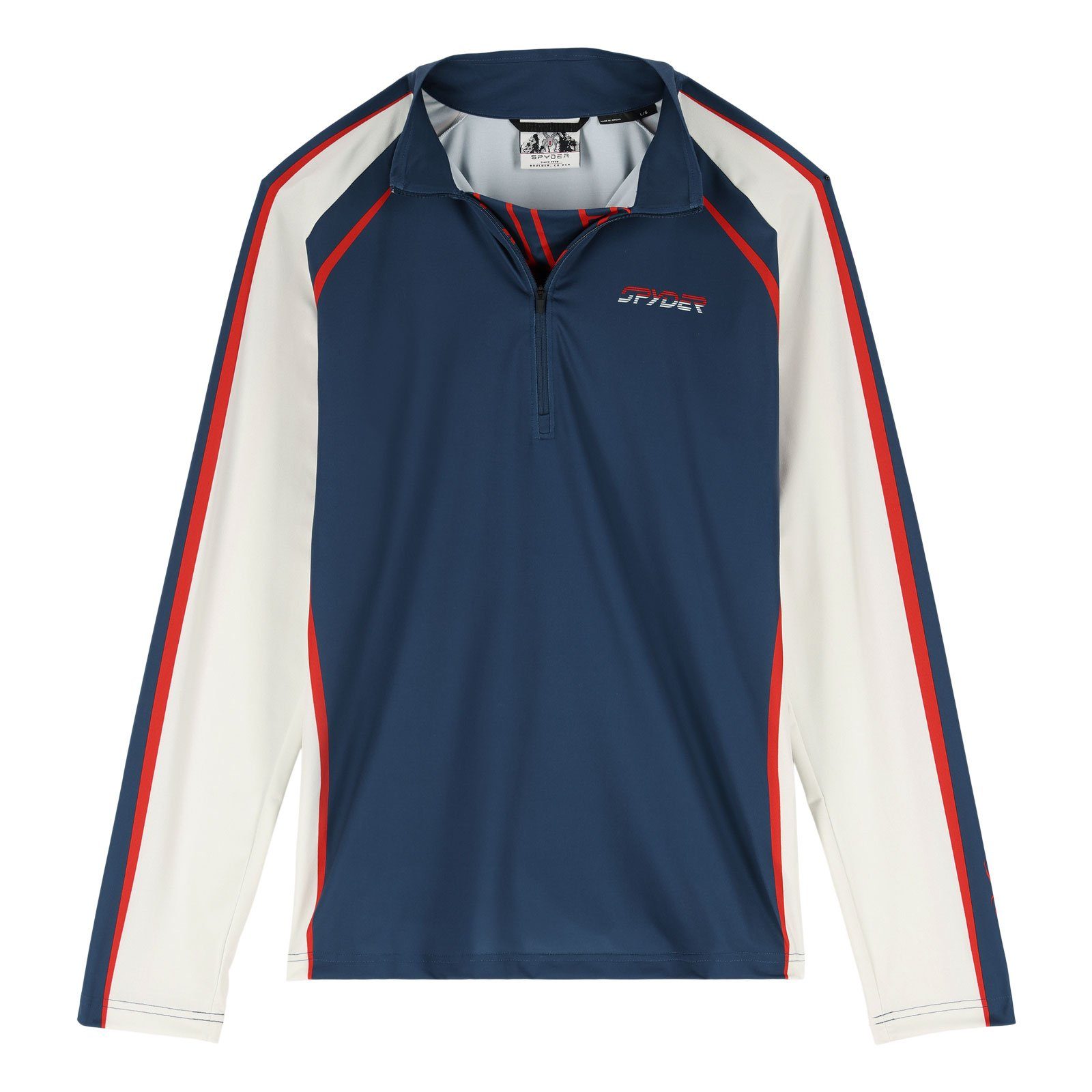 Spyder Stehkragenpullover Throwback Lightweight Zip T-Neck mit Half Zip