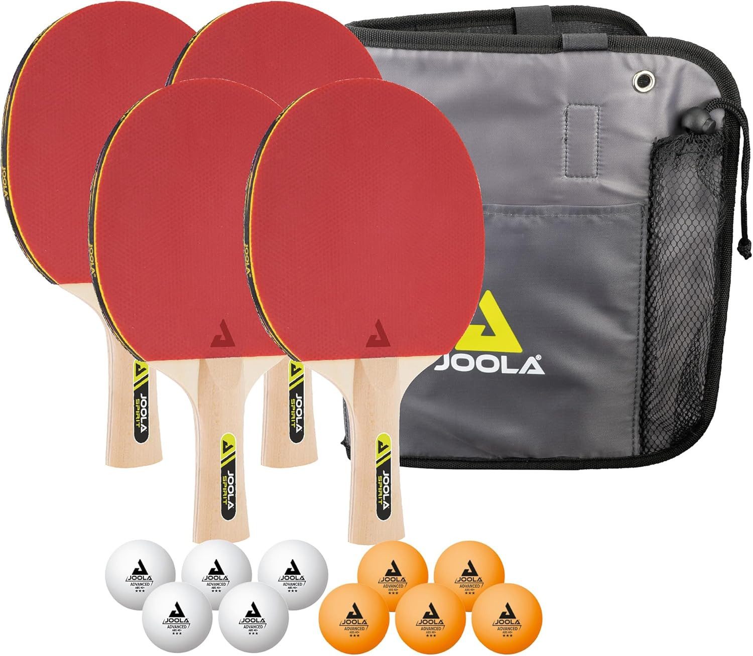 Joola Tischtennisschläger Tischtennis Family Set, Tischtennis Schläger Set Tischtennisset Table Tennis Bat Racket