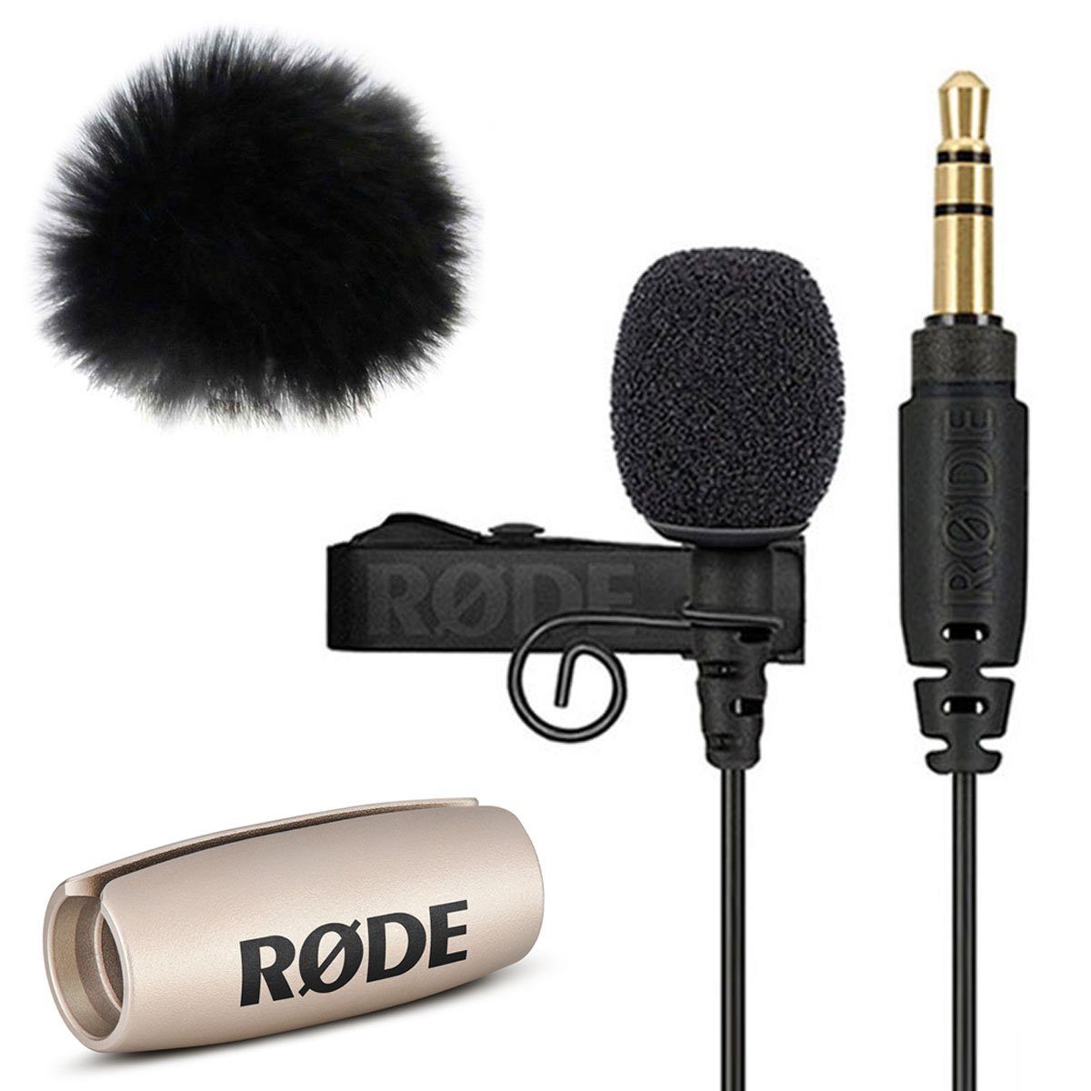 RØDE Mikrofon Rode Lavalier GO Mikrofon + MicDrop + Windschutz