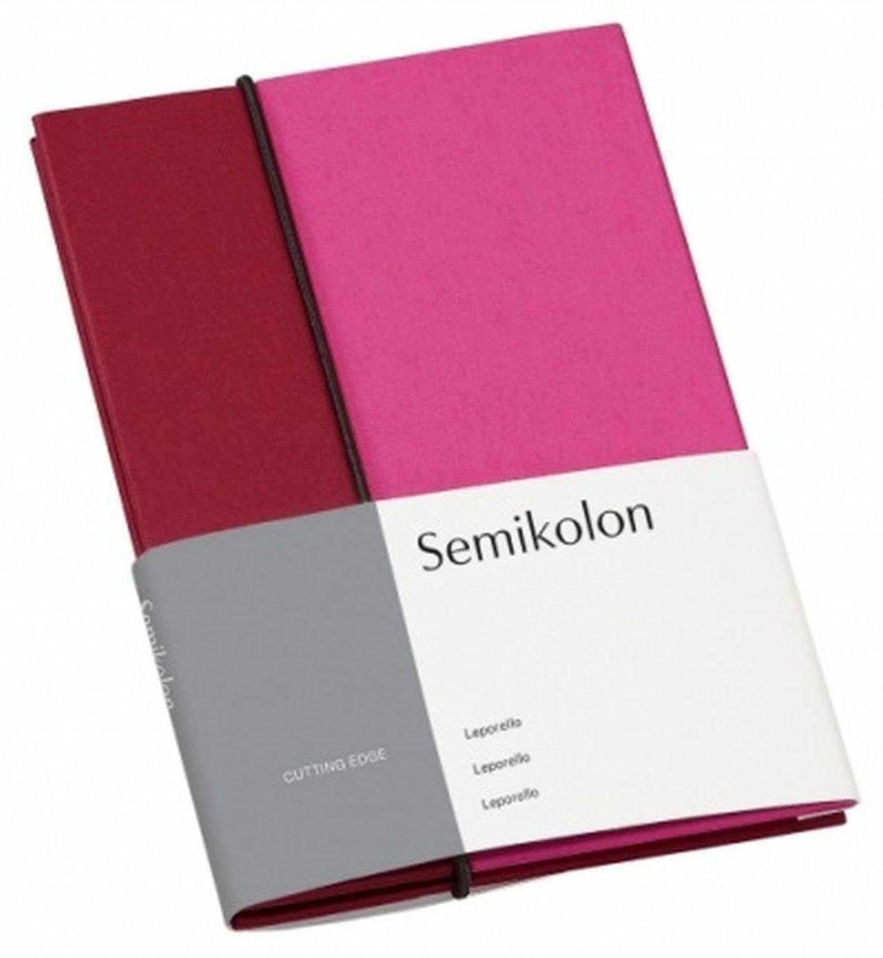Semikolon Fotoalbum Leporello 364856 raspberry fuchsia