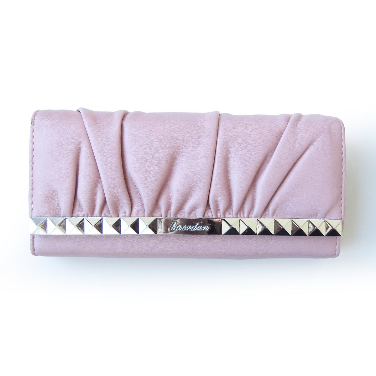 Sonia Originelli Umhängetasche Kellner Portemonnaie Damen Geldbörse XL Clutch Tasche mit Kette, 4 Kartenfächer rosa1