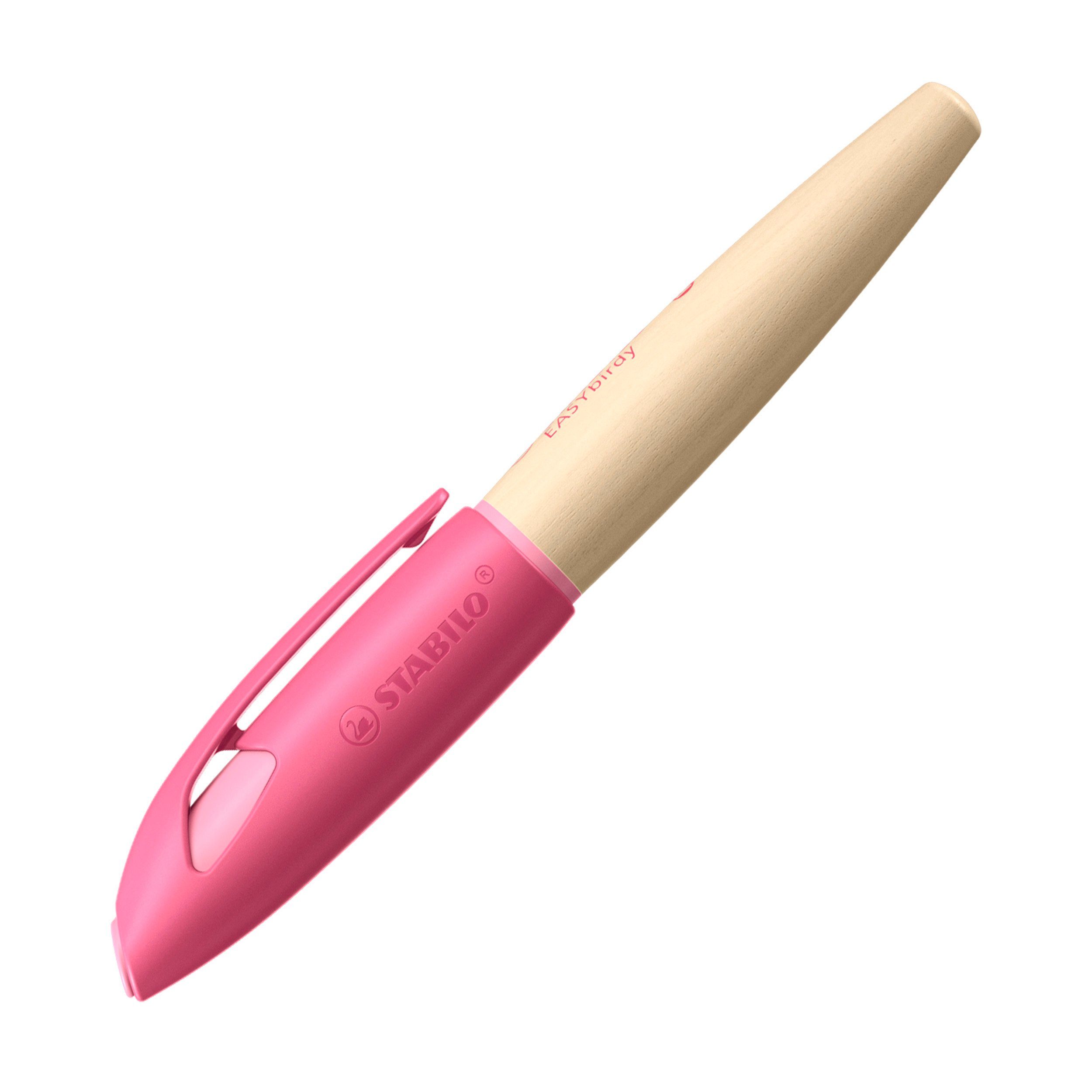Thumbnail - STABILO Füller EASYbirdy Timber Ergonomischer Schulfüller - Feder A - Rechtshänder -