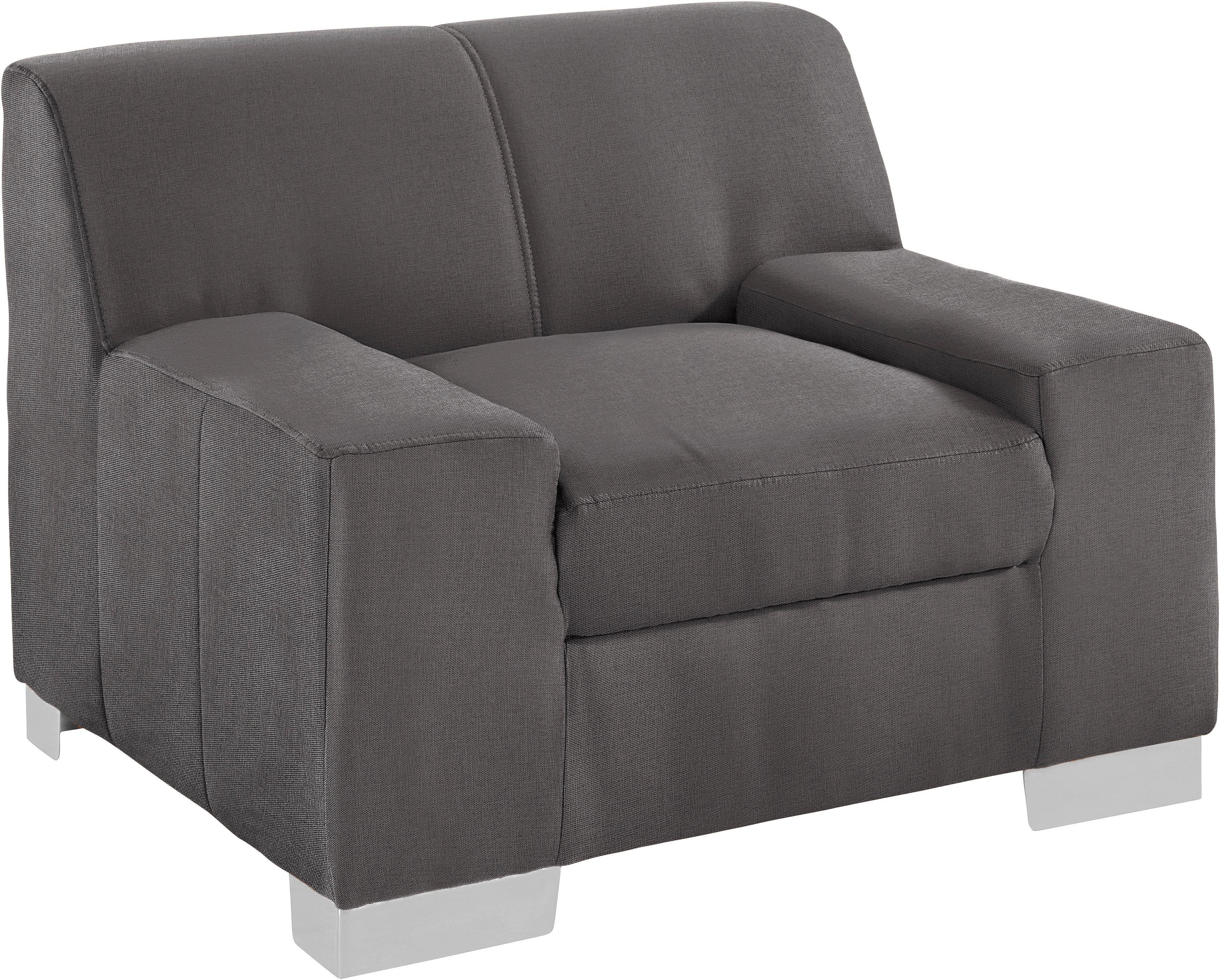 Sessel Bero, elegant und zeitlos, kubisch und bequem