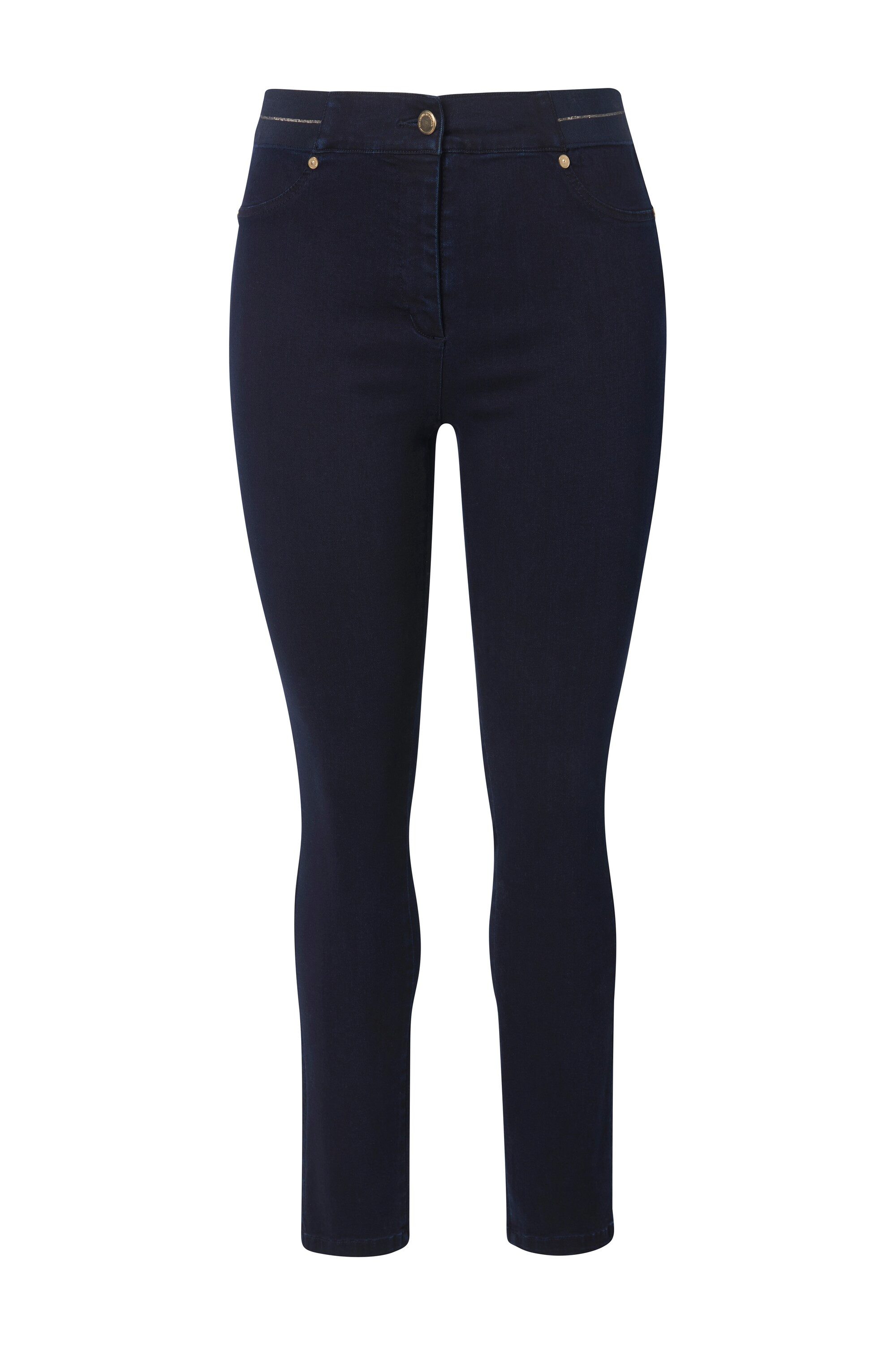 Ulla Popken Jeggings Jeggings Sarah schmales Bein Elastikbund Stretch