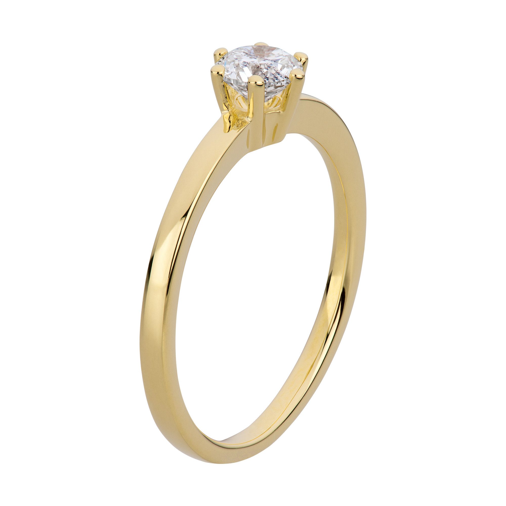 Orolino Fingerring Gold 750 mit natürlichem Brillant 0,50 ct. günstig online kaufen