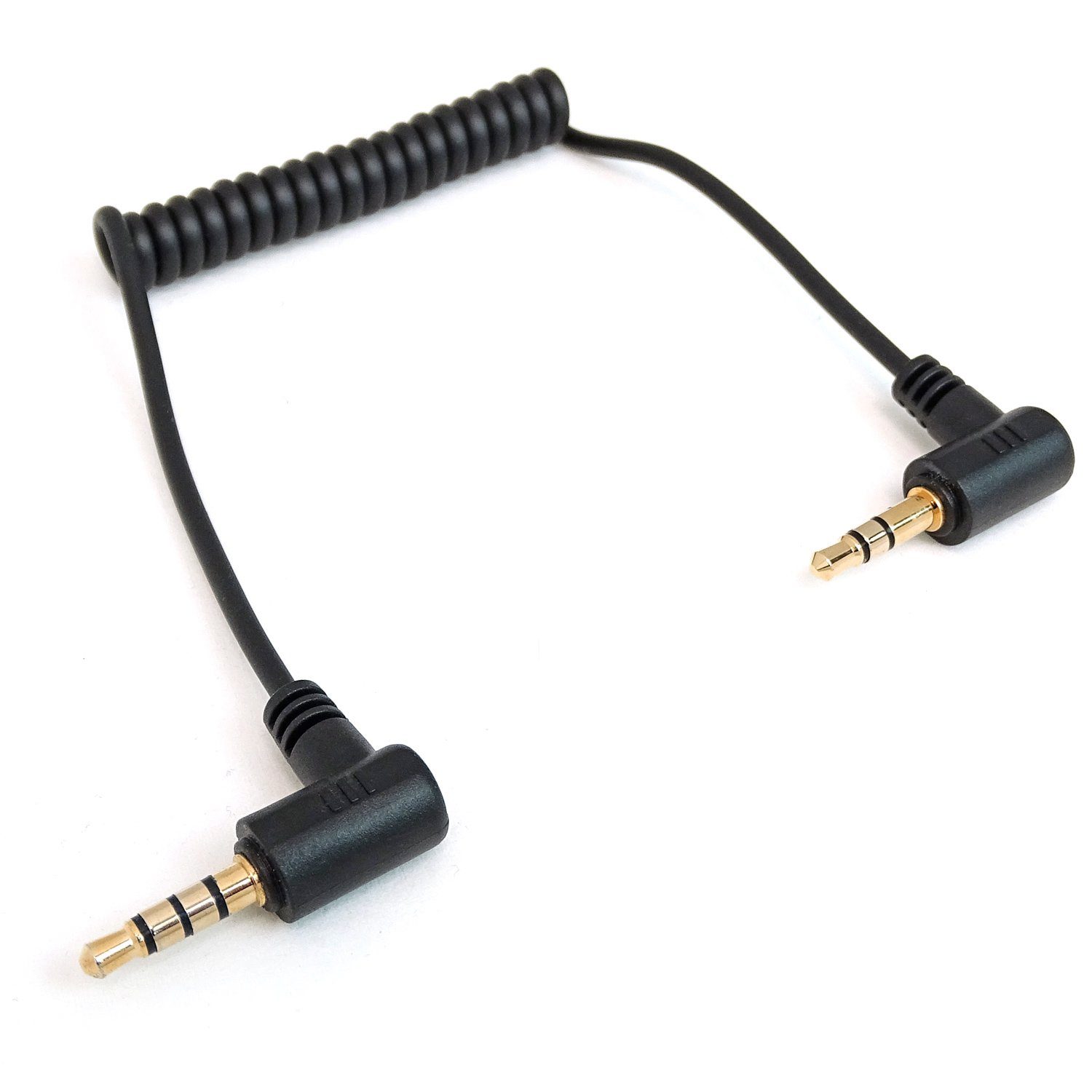 keepdrum ADP07 Adapter-Kabel TRRS-TRS 3,5mm Klinke Audio-Adapter