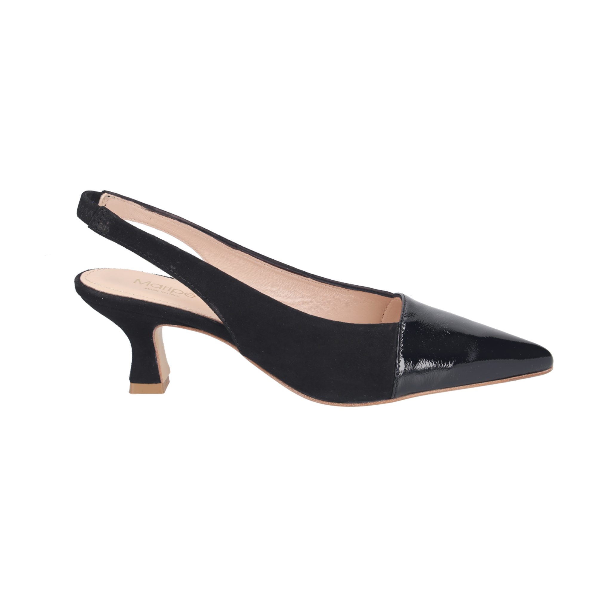 Maripé Maripé THORA V.5 NERO, З відкритим носком & Босоніжки, Schwarz, Damen Peeptoepumps