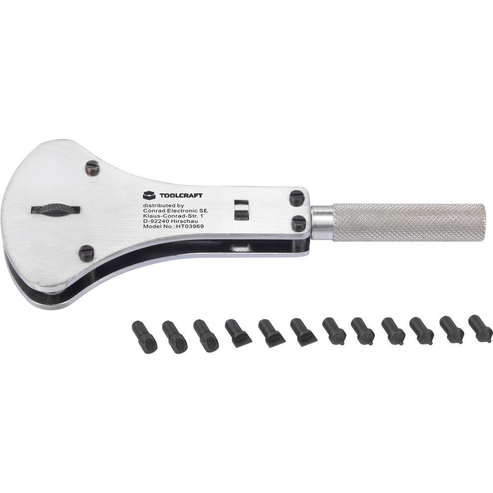 TOOLCRAFT Schraubendreher TOOLCRAFT Uhren-Gehäuseöffner