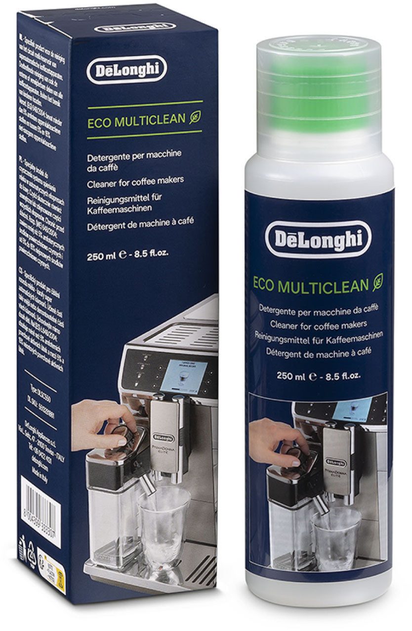 De'Longhi DLSC550 Eco MultiClean Milchkreislauf-Reiniger (Auch für Außenflächen & abnehmbare Teile ihrer Kaffeemaschine geeignet)
