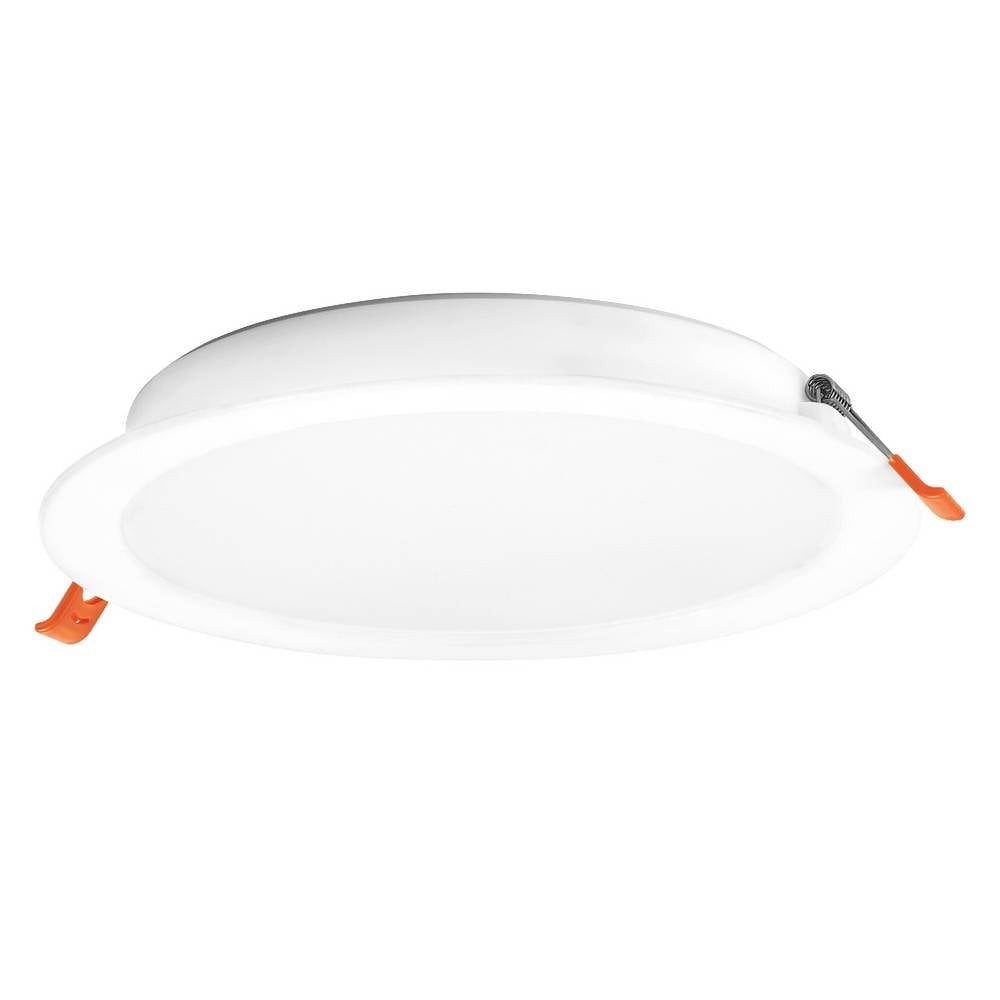 Osram LED Einbauleuchte Essential Downlights 18W 220mm 840 White LED-Einbauleuchte LED LED, Geringe Einbautiefe