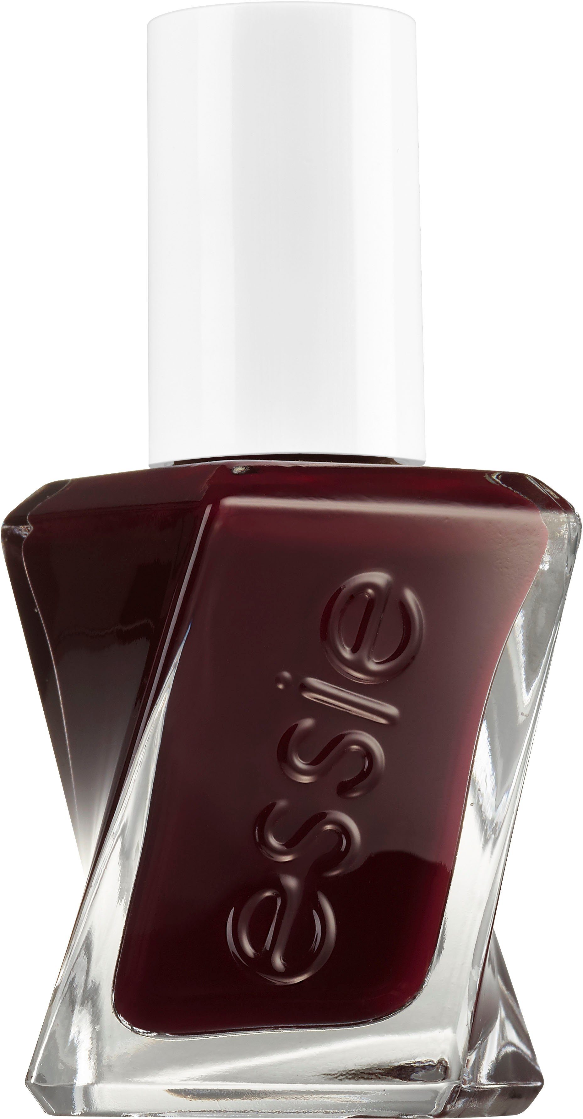 essie Gel-Nagellack Gel Couture Bordeaux Nr. 370 model clicks