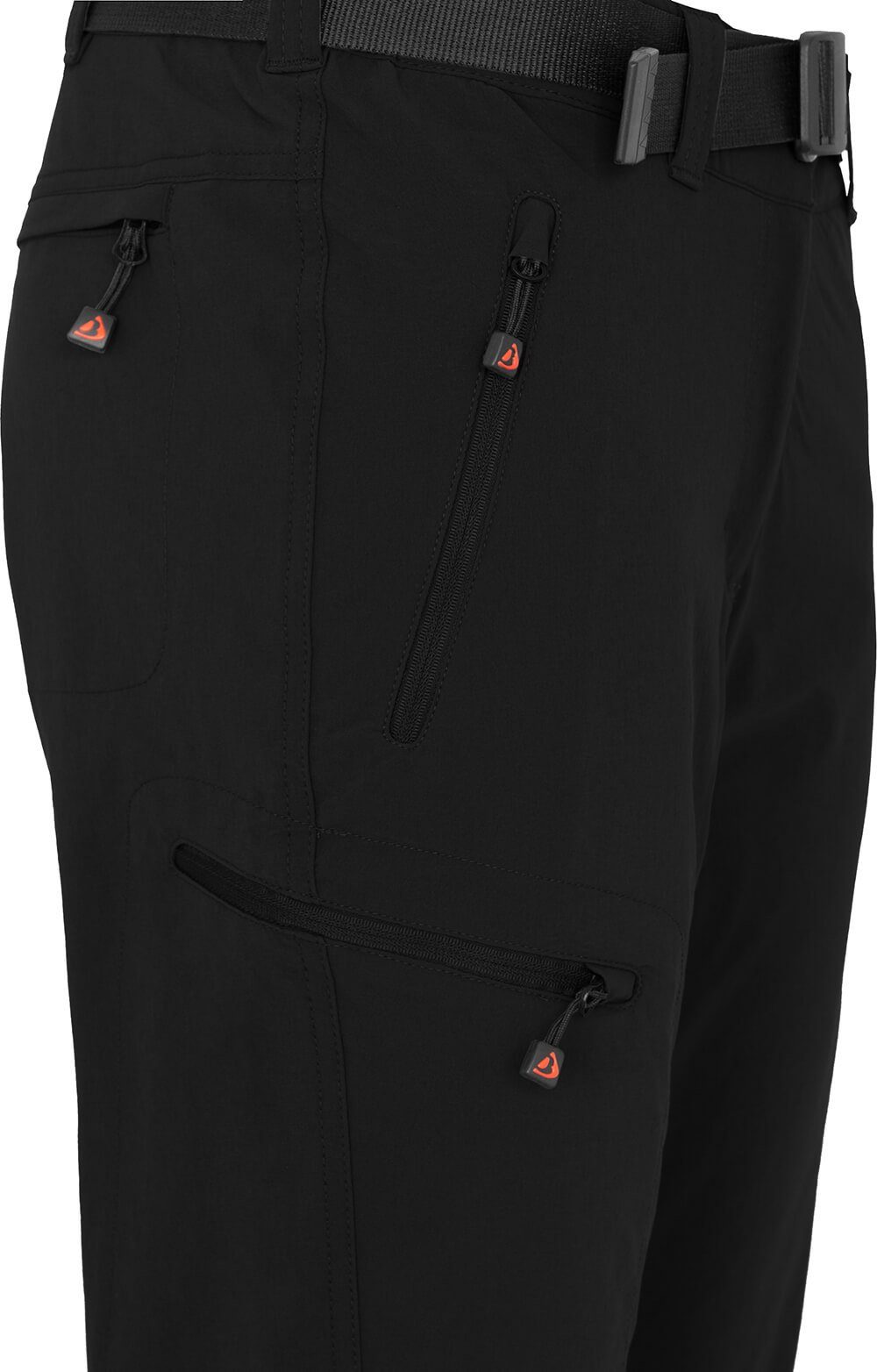 Bergson Outdoorhose TERRA (slim) Damen Winter-Wanderhose, warm gefüttert, elastisch, Normalgrößen, sch