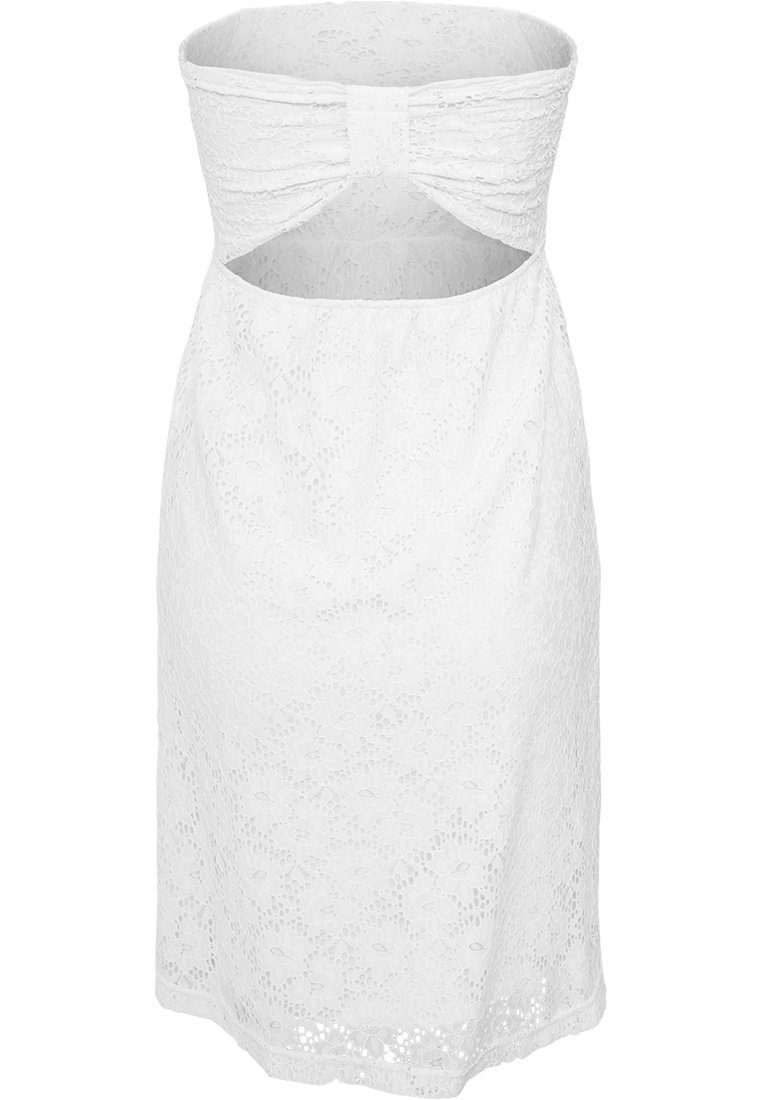 Dress URBAN Laces CLASSICS (1-tlg) Ladies Jerseykleid Damen white
