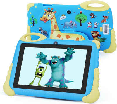 C idea 2024 für Jungen Mädchen Kinder 1st Generation Kleinkind Tablet (7", 32 GB, Android 13, hd 1024 * 600 Bildschirm Display, Iwawa vorinstalliert, Lern)