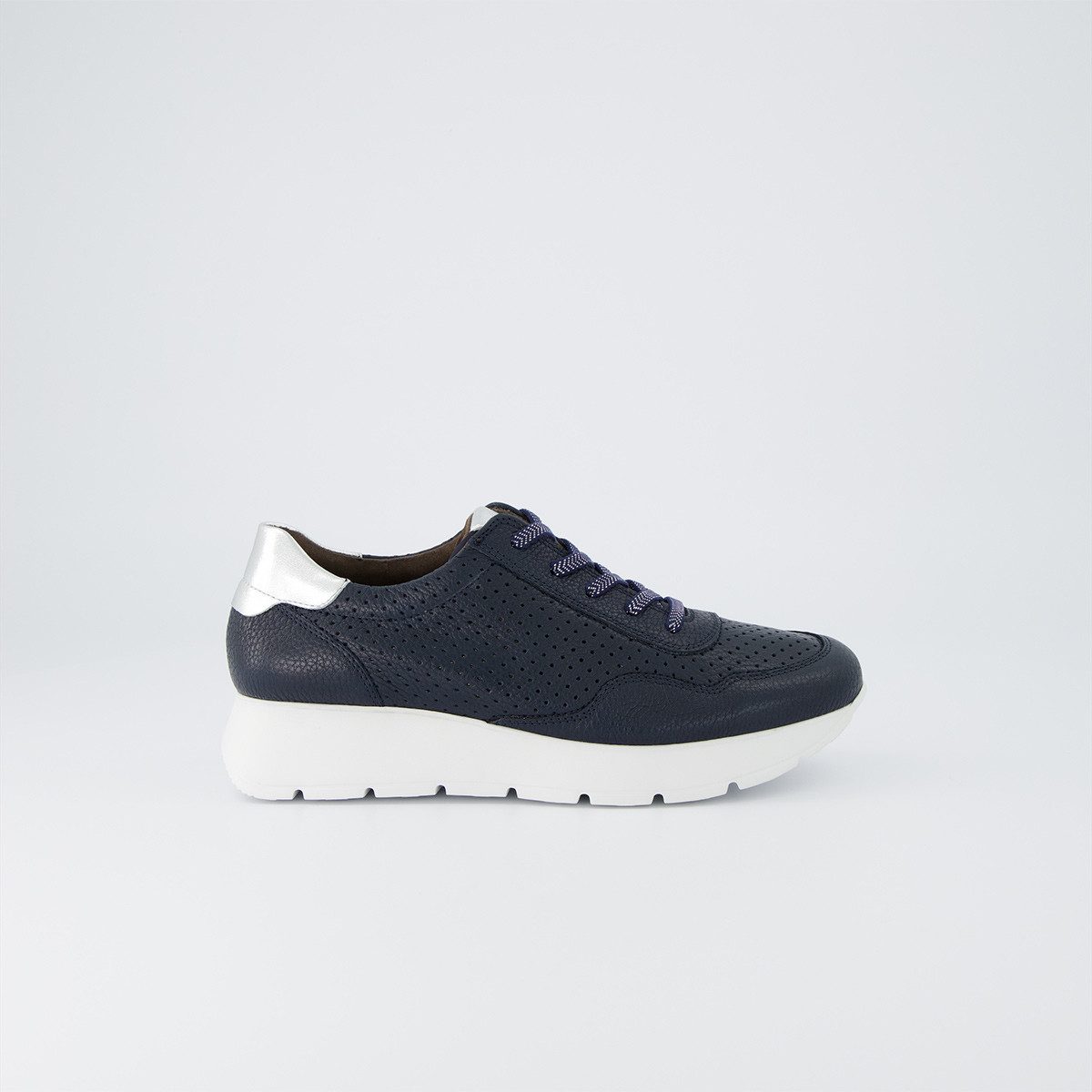 Paul Green 5440-027, Sneaker in Blau für Damen Sneaker