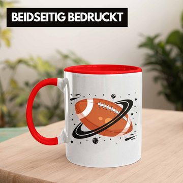 Trendation Tasse Trendation - American Football Tasse Geschenk Football-Spieler Geschenkidee für Geburtstag