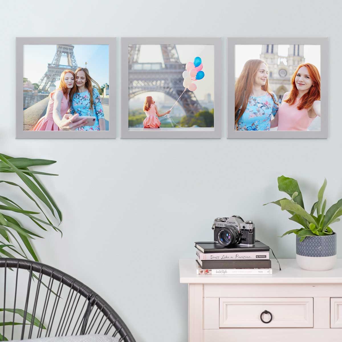 PHOTOLINI Bilderrahmen 3er Set breite Rahmen, günstig online kaufen