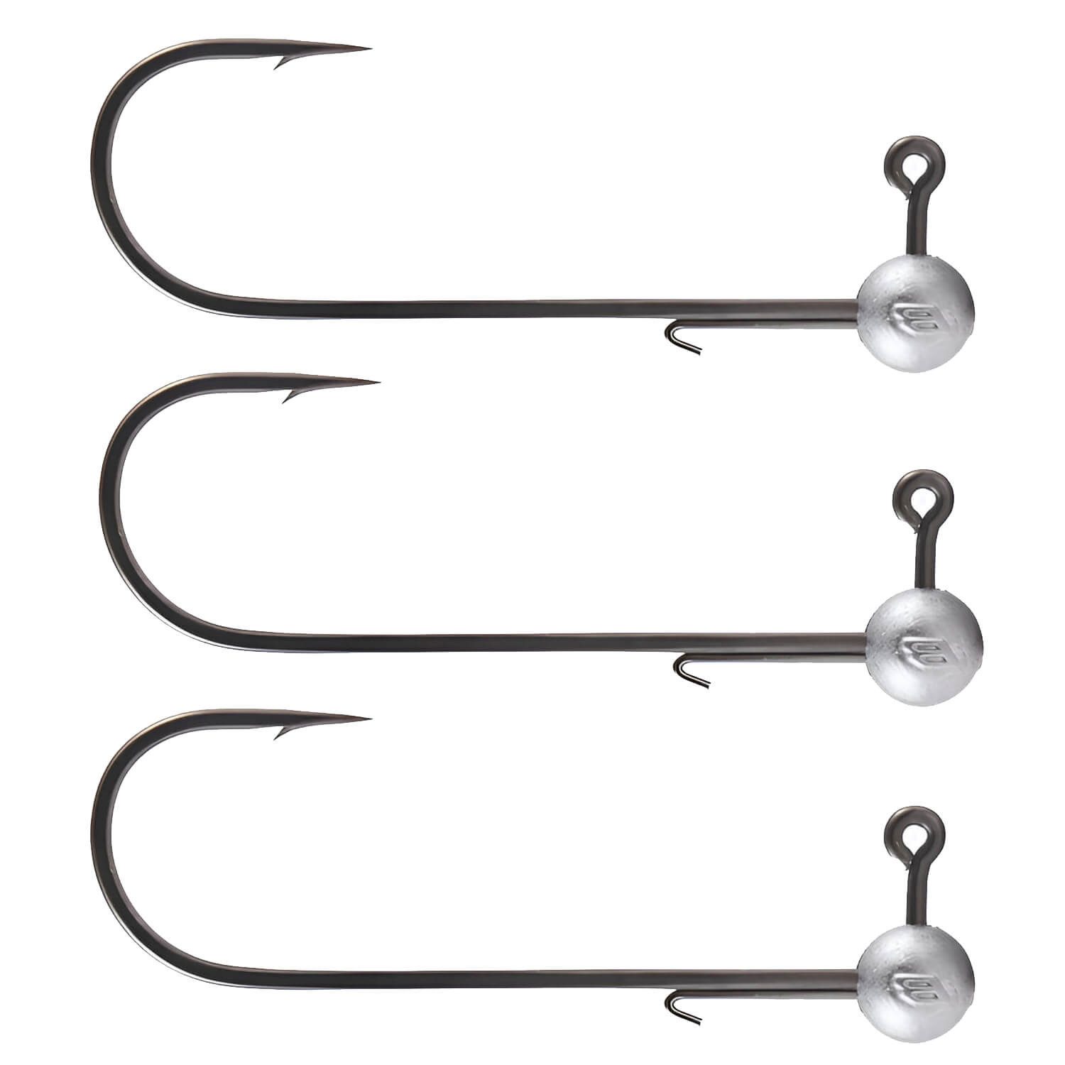 BKK Jighaken BKK Round Elite Jighaken mit Köderhalter, (3-St)