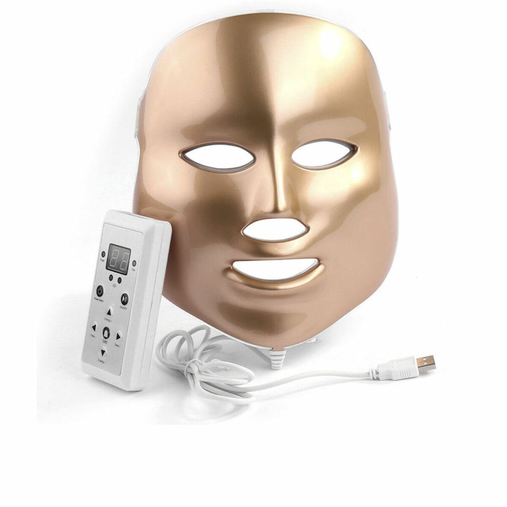 Paloma Beauties Körperpflegemittel GOLD LED LICHT THERAPIE führte Gesichtsmaske 1 u