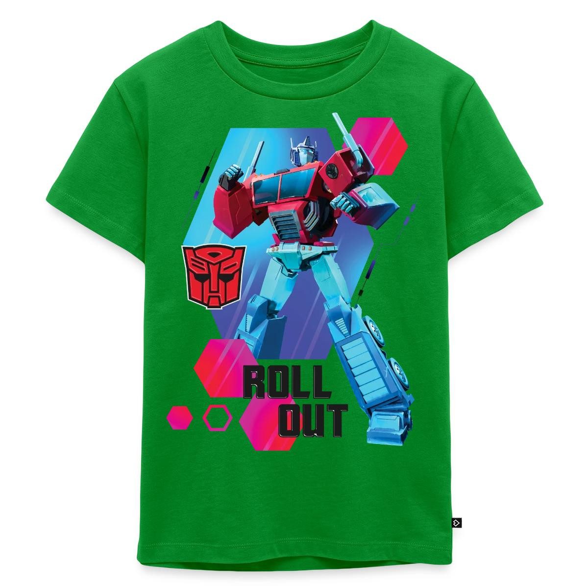 T-Shirt Transformers Earth Spark Autobot Optimus Kinder Premium T-Shirt