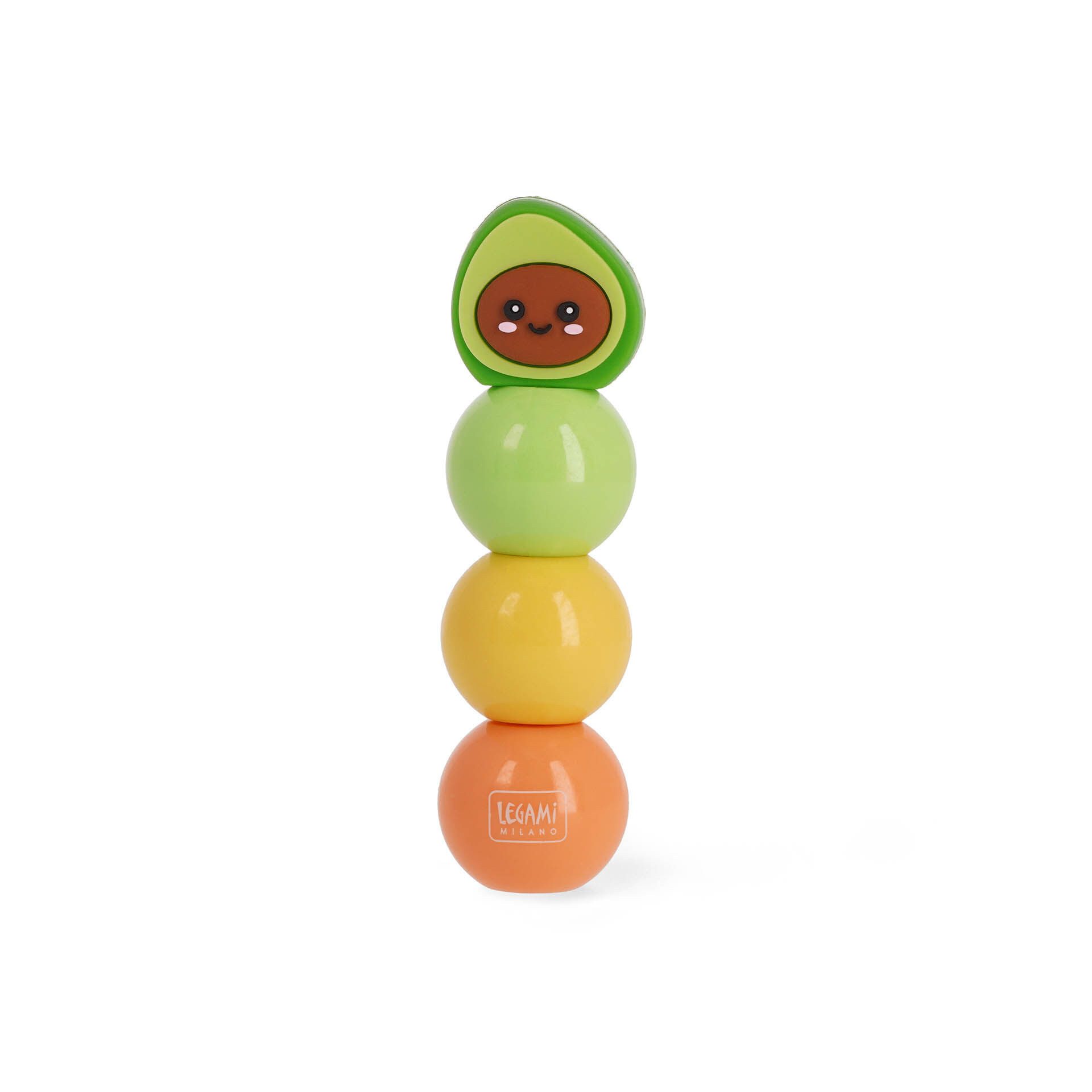 Legami Marker Legami 3in1 Textmarker Pastellfarben Grün Gelb Orange AVOCADO
