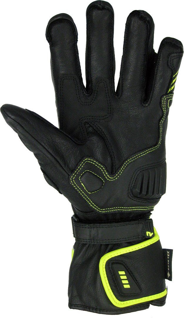 Rukka 2.0 Motorradhandschuhe Motorradhandschuhe Black/Yellow Argosaurus Gore-Tex