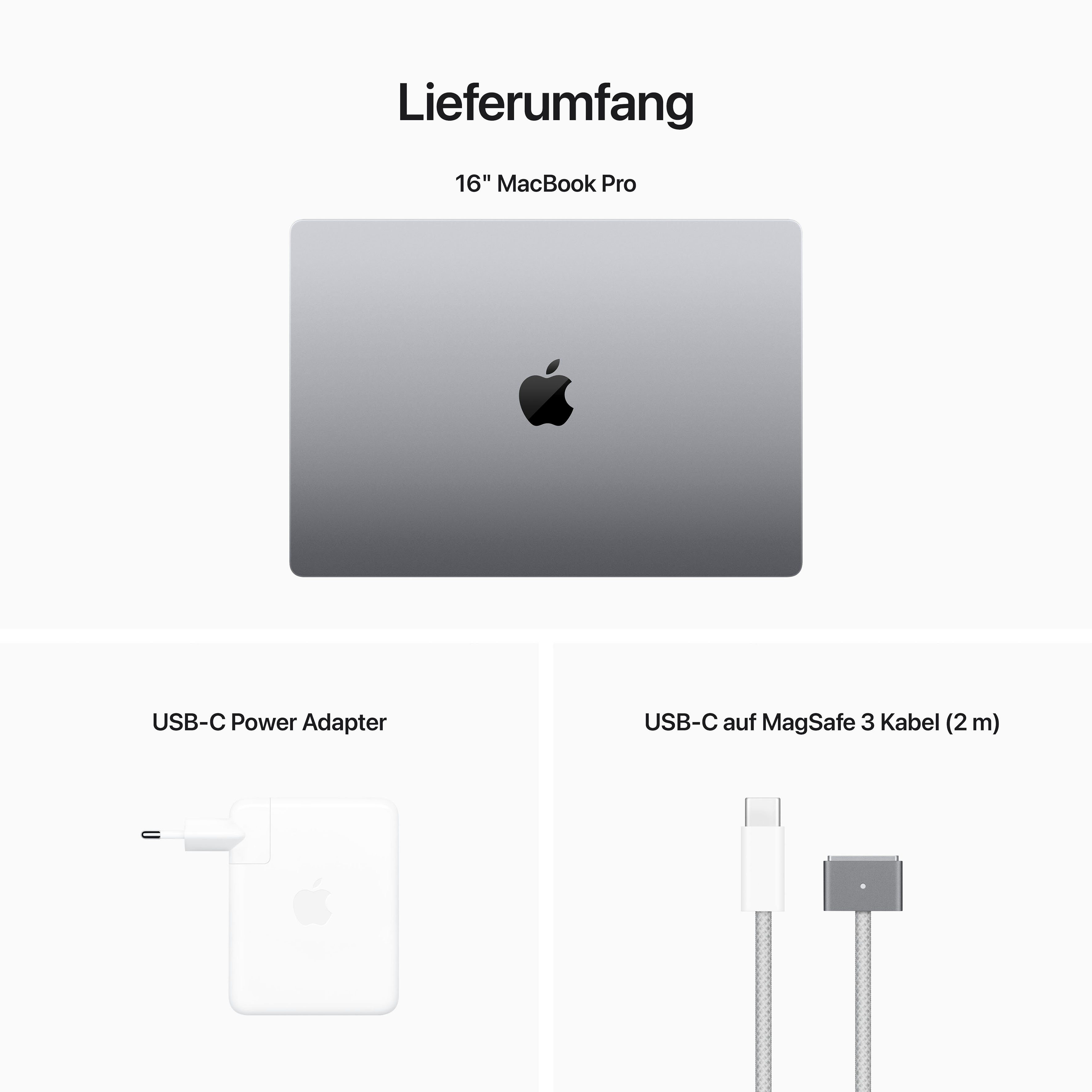 Apple MacBook Pro Notebook (41,05 grey 512 GB SSD) Zoll, cm/16 space M2, Apple M2
