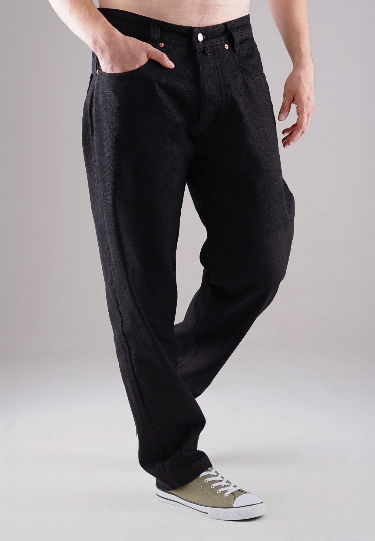 PICALDI Jeans 5-Pocket-Jeans Relax Fit Zicco 472 Black - Raw Black (1-tlg) günstig online kaufen