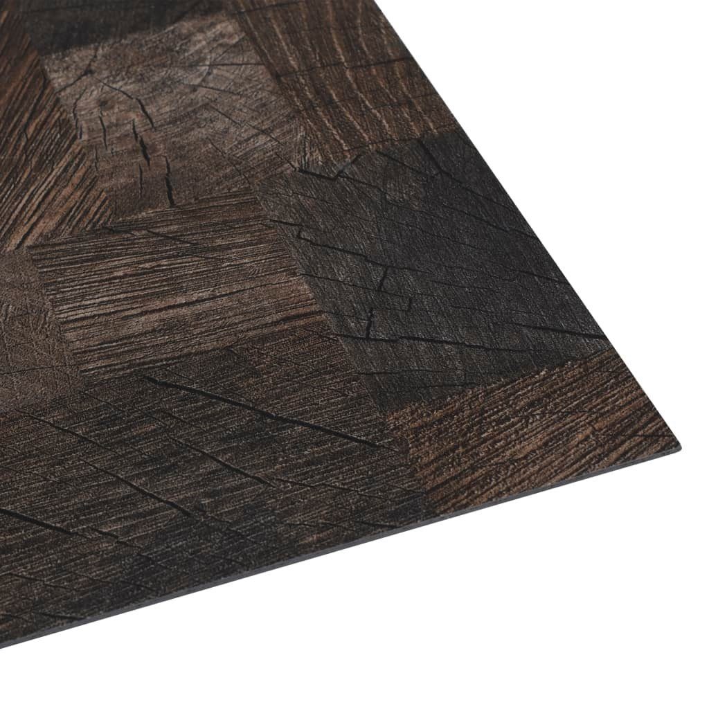 Holzoptik Selbstklebend Braun vidaXL m² 5,11 PVC-Laminat-Dielen Bodenschutzplatte