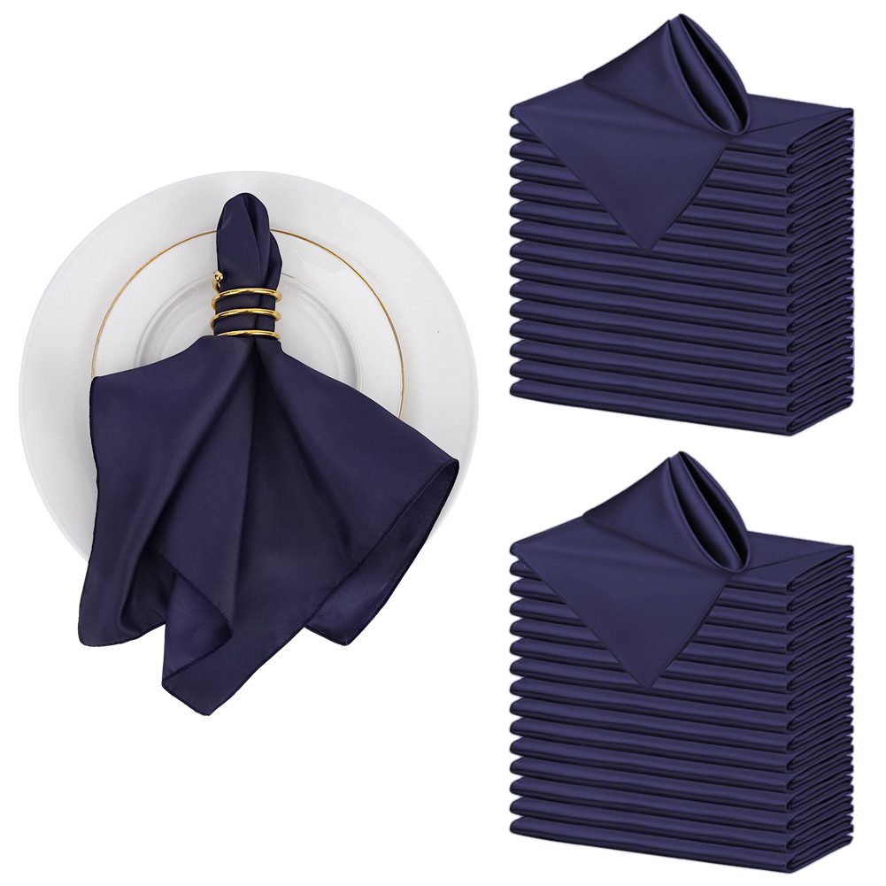GarveeMore Küchenorganizer-Set 30pcs Satin Dinner Servietten günstig online kaufen