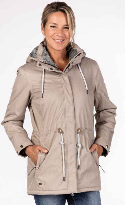 LPO Parka PAISLEY II NEW WOMEN leicht wattierter Parka mit abnehmbarer Kapuze