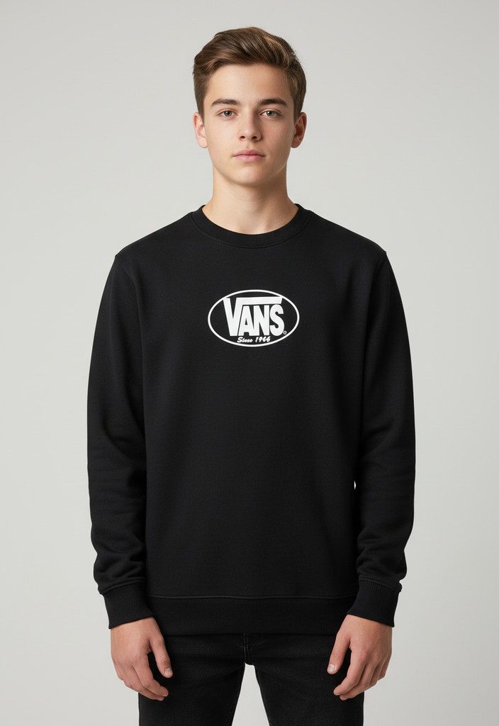Vans Sweatshirt STYLE 76 ll LOOSE LS TEE für Kids geeignet, aus Baumwolle und Polyester