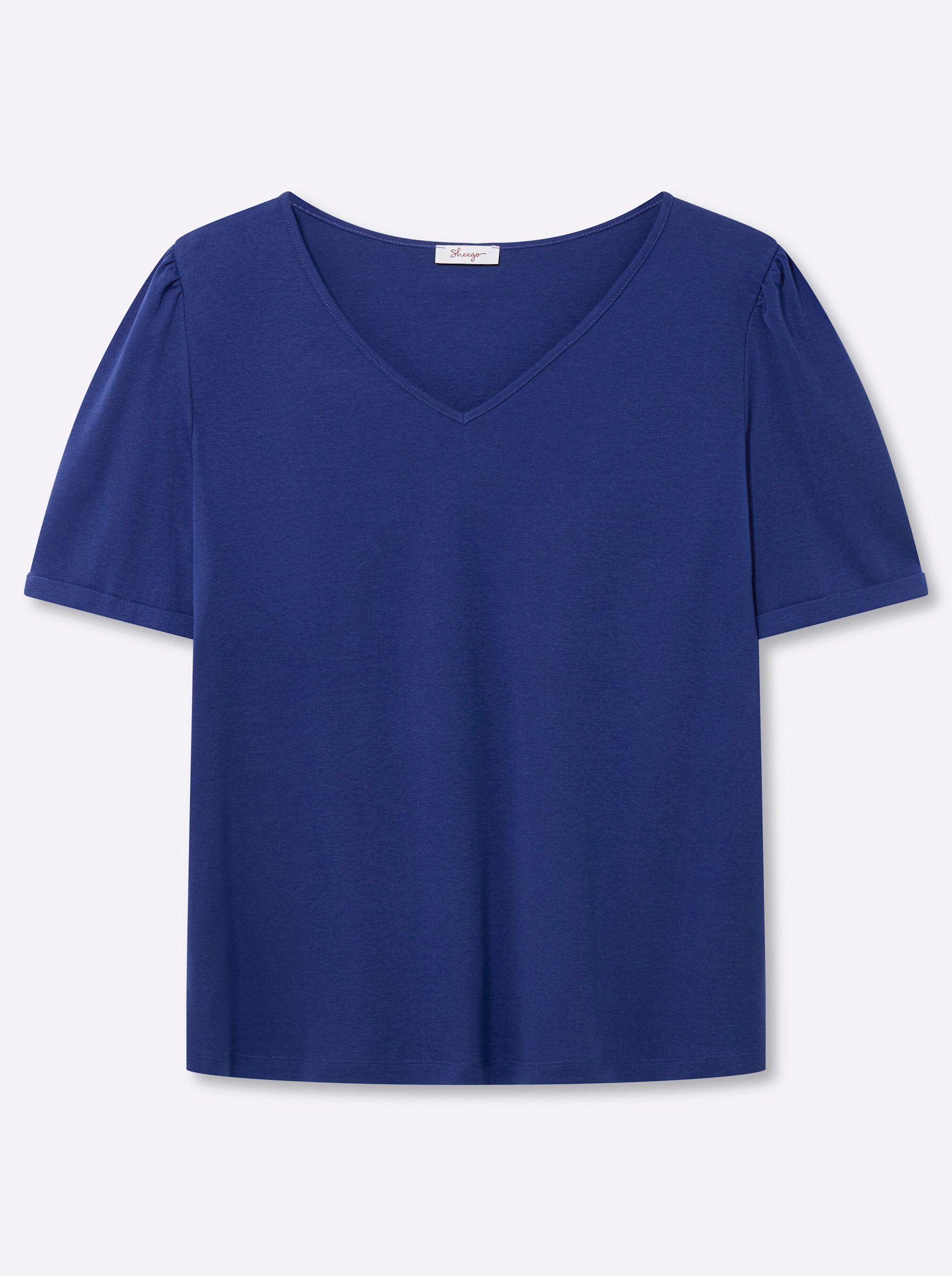 Sheego T-Shirt Halbarmshirt Kurzarm