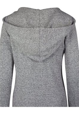 URBAN CLASSICS Strickjacke Urban Classics Damen Ladies Terry Long Cardigan (1-tlg)