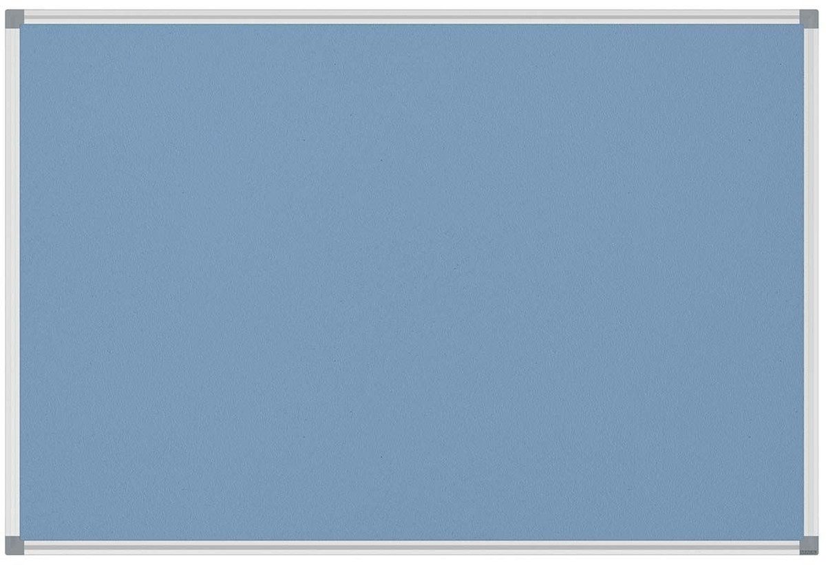 MAUL Pinnwand Pinnboard Maulstandard Textil 90x60 cm hellblau