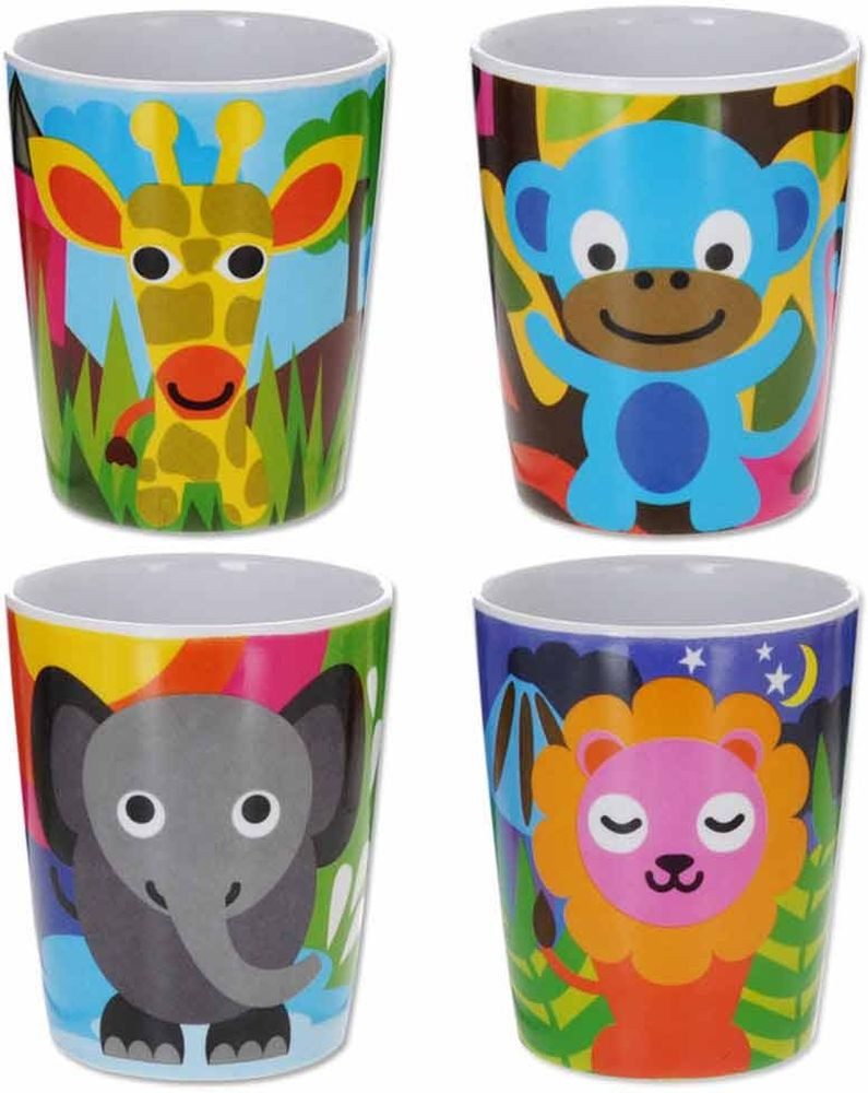 CORKCICLE. Becher Set aus 4 Kinder-Saftbechern