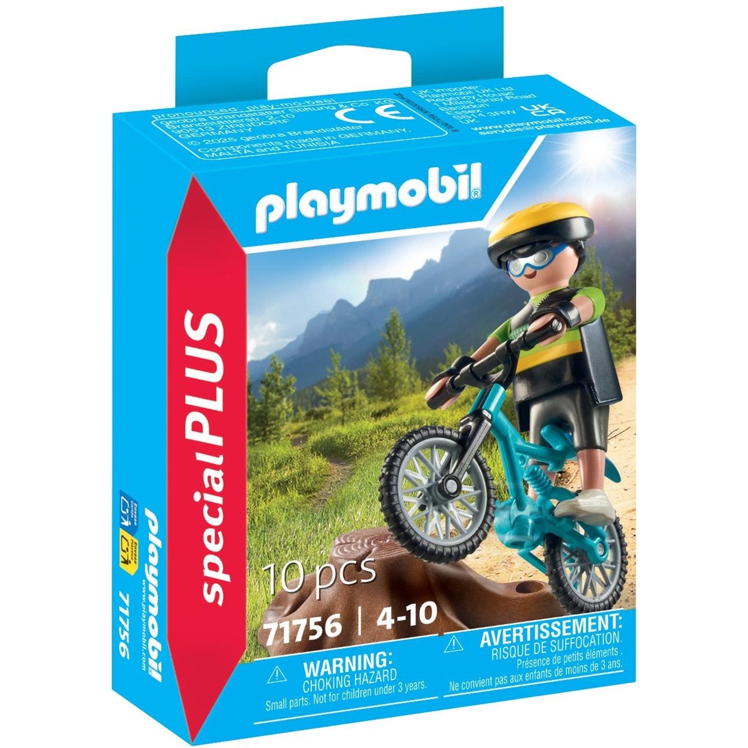Playmobil® 71756 Mountainbiker Konstruktions-Spielset günstig online kaufen