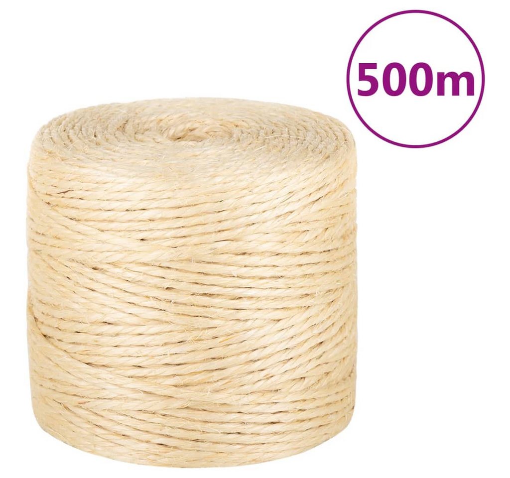 Thumbnail - vidaXL Seil, Seil 100% Sisal 4 mm 500 m