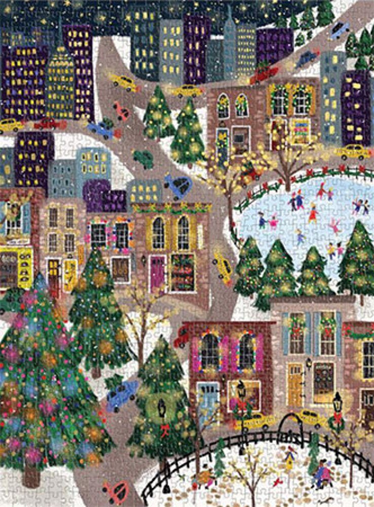 Chronicle Books Puzzle Funkelnde Lichter der Stadt, Puzzleteile