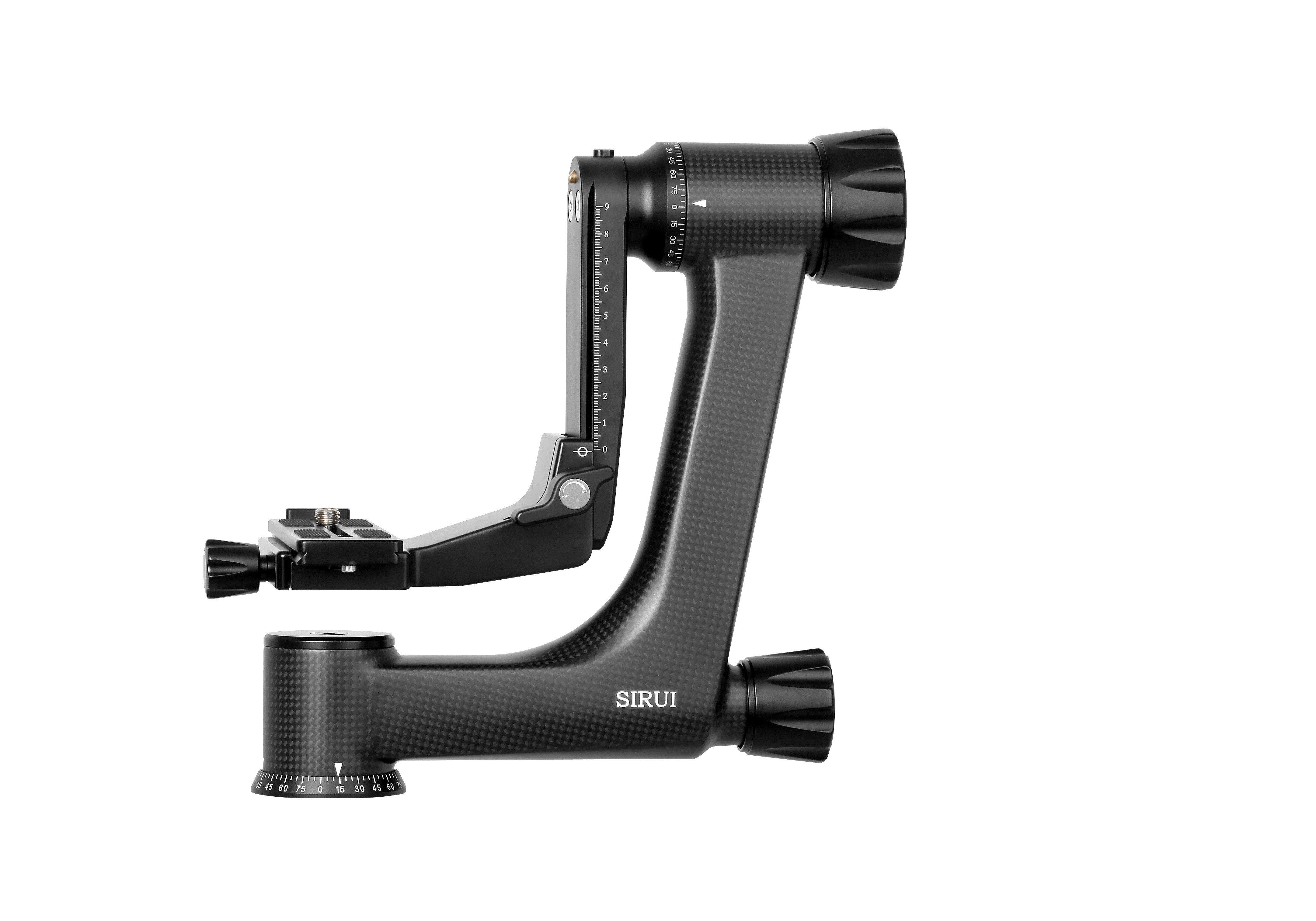 SIRUI PH-20/PH-30 Gimbal (SIRUI PH-20 Carbon-Gimbal-Kopf mit Schnellwechselplatte PH-120)
